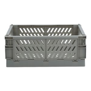 Felli Collapsible Storage Bin Light Grey 10inch Felli Collapsible Storage Bin Light Grey 10inch